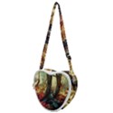 Abstract Texture Forest Trees Fruits Nature Leaves Heart Shoulder Bag View1