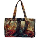 Abstract Texture Forest Trees Fruits Nature Leaves Canvas Work Bag View2