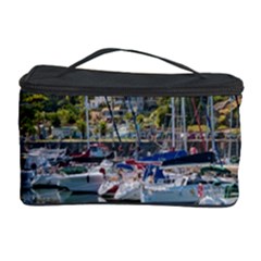 Piriapolis City Port, Maldonado, Uruguay Cosmetic Storage by dflcprintsclothing