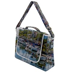 Piriapolis City Port, Maldonado, Uruguay Box Up Messenger Bag by dflcprintsclothing