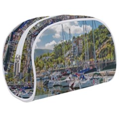 Piriapolis City Port, Maldonado, Uruguay Make Up Case (medium) by dflcprintsclothing