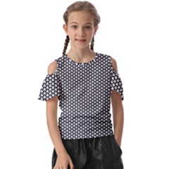 Abstract Background Pattern Geometric Kids  Butterfly Cutout Tee by Ravend