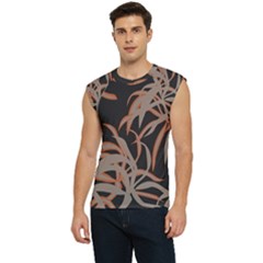 Leaf Leaves Pattern Print Men s Raglan Cap Sleeve Tee by Ravend