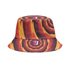 Illustration Door Abstract Concentric Pattern Bucket Hat by Ravend