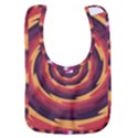 Illustration Door Abstract Concentric Pattern Baby Bib View1