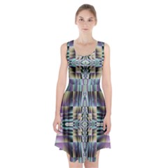 Modern Art Abstract Pattern Racerback Midi Dress by Ravend