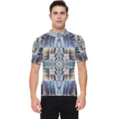 Modern Art Abstract Pattern Men s Short Sleeve Rash Guard