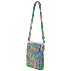 Flower Spring Background Blossom Multi Function Travel Bag by Ravend