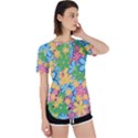 Flower Spring Background Blossom Perpetual Short Sleeve T-Shirt View1