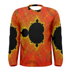 Fractal Mandelbrot Set Pattern Art Men s Long Sleeve Tee