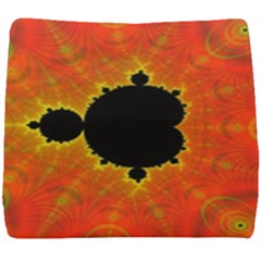 Fractal Mandelbrot Set Pattern Art Seat Cushion by Ravend