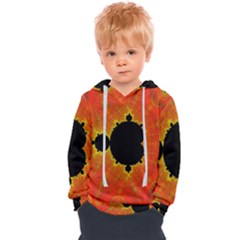 Fractal Mandelbrot Set Pattern Art Kids  Overhead Hoodie by Ravend