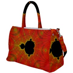 Fractal Mandelbrot Set Pattern Art Duffel Travel Bag by Ravend