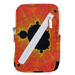 Fractal Mandelbrot Set Pattern Art Belt Pouch Bag (small) by Ravend