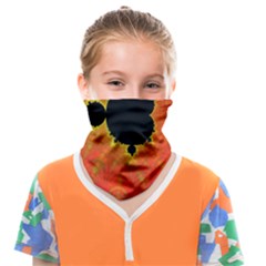 Fractal Mandelbrot Set Pattern Art Face Covering Bandana (kids) by Ravend