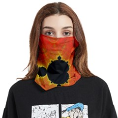 Fractal Mandelbrot Set Pattern Art Face Covering Bandana (two Sides) by Ravend