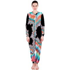 Fractal Abstract Background Onepiece Jumpsuit (ladies) by Ravend