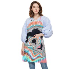 Fractal Abstract Background Pocket Apron by Ravend