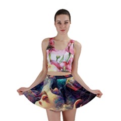 Quantum Physics Dreaming Lucid Mini Skirt by Ravend