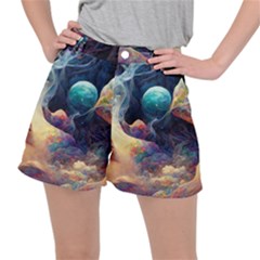 Quantum Physics Dreaming Lucid Ripstop Shorts by Ravend