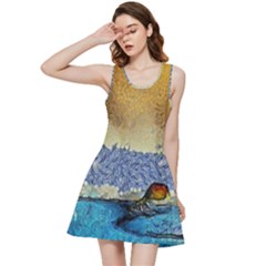 Abstract Painting Art Texture Inside Out Racerback Dress by Ravend