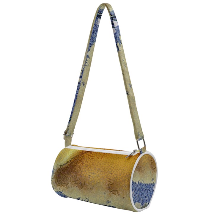 Abstract Painting Art Texture Mini Cylinder Bag