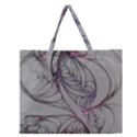 Abstract Background Watercolor Zipper Large Tote Bag View1