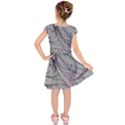 Abstract Background Watercolor Kids  Short Sleeve Dress View2