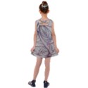 Abstract Background Watercolor Kids  Cross Back Dress View2