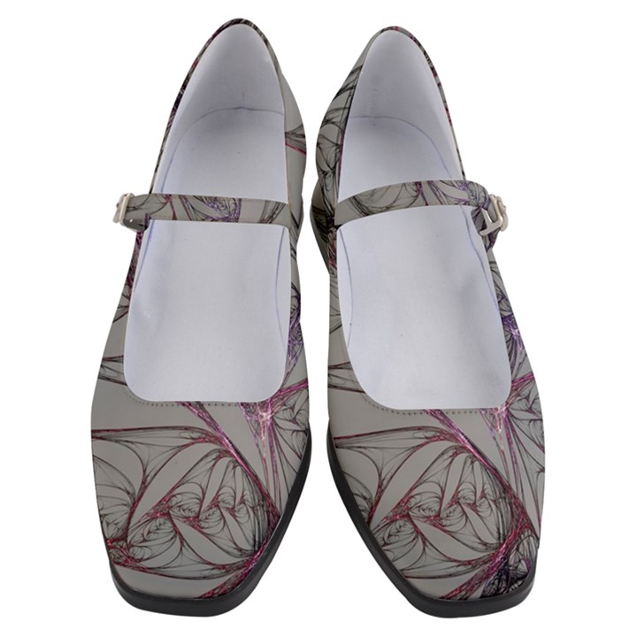 Abstract Background Watercolor Women s Mary Jane Shoes