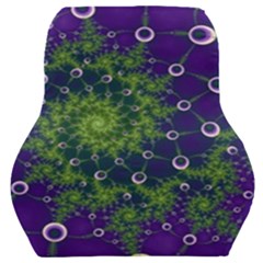 Fractal Spiral Abstract Background Car Seat Back Cushion  by Ravend