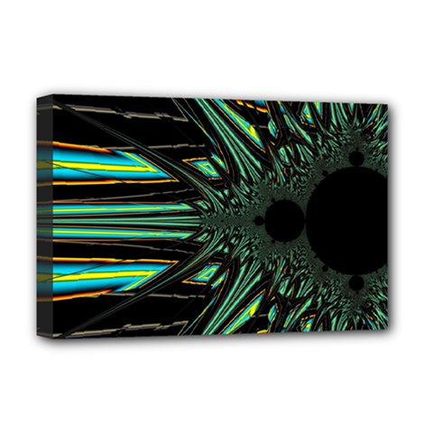 Art Pattern Abstract Design Deluxe Canvas 18  X 12  (stretched) by Ravend