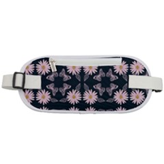 Flowers Daisies Spring Summer Rounded Waist Pouch by Ravend