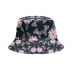 Flowers Daisies Spring Summer Inside Out Bucket Hat by Ravend