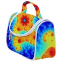 Fractal Starfish Mandelbrot Blue Satchel Handbag View1