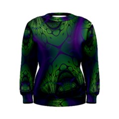 Fractal Abstract Art Pattern Women s Sweatshirt