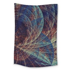 Fractal Abstract Art Large Tapestry