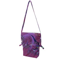 Fractal Math Abstract Abstract Art Folding Shoulder Bag by Ravend