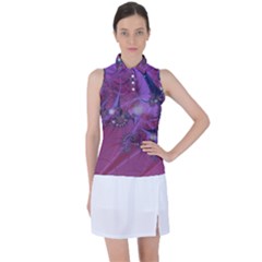 Fractal Math Abstract Abstract Art Women s Sleeveless Polo Tee by Ravend