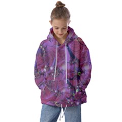 Fractal Math Abstract Abstract Art Kids  Oversized Hoodie by Ravend