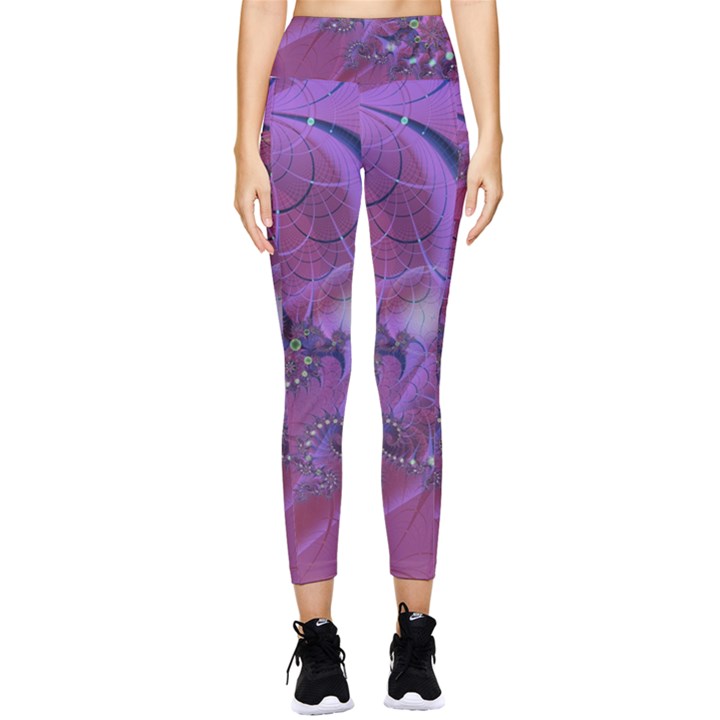 Fractal Math Abstract Abstract Art Pocket Leggings 