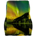 Scenic View Of Aurora Borealis Stretching Over A Lake At Night Car Seat Velour Cushion  View2