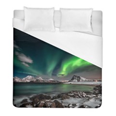 Aurora Borealis Photo Duvet Cover (full/ Double Size) by danenraven