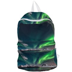 Aurora Borealis Photo Foldable Lightweight Backpack by danenraven