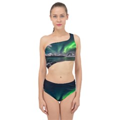 Aurora Borealis Photo Spliced Up Two Piece Swimsuit by danenraven