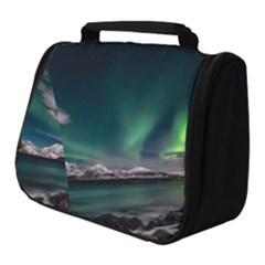 Aurora Borealis Photo Full Print Travel Pouch (small) by danenraven