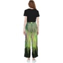 Aurora Borealis In Sky Over Forest Women s Pants  View2