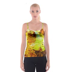 Lake Dallol In Danakil Depression Ethiopia Spaghetti Strap Top by danenraven