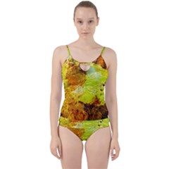 Lake Dallol In Danakil Depression Ethiopia Cut Out Top Tankini Set by danenraven