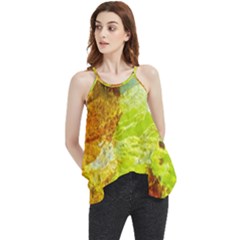 Lake Dallol In Danakil Depression Ethiopia Flowy Camisole Tank Top by danenraven